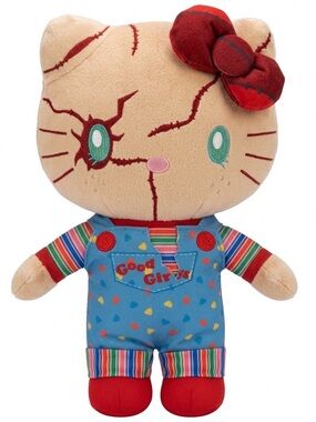Hello Kitty Chucky Good Girls 10”Plush Rare HTF